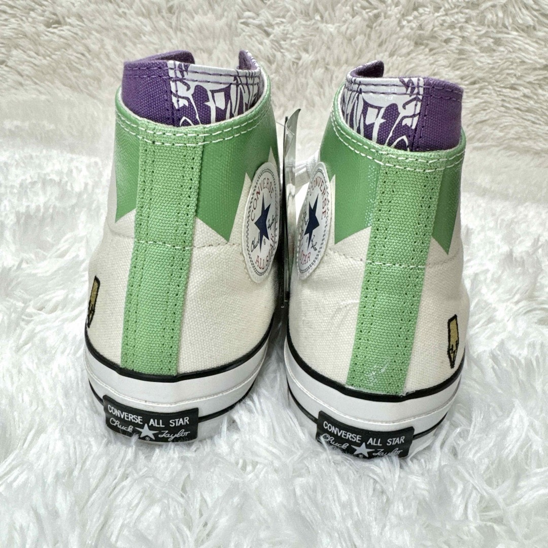 【希少・未使用】CONVERSE ジョジョの奇妙な冒険 岸辺露伴モデル 25cm