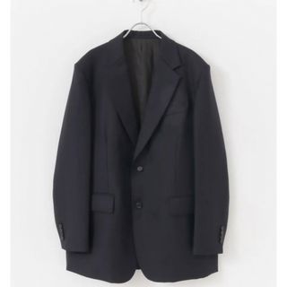 【在庫限り】礼服ダブル　ウエスト調整付き　黒　新品　高級　撥水　深黒　E939