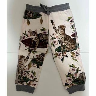 ドルチェアンドガッバーナ(DOLCE&GABBANA)のDolce&Gabbana ベビー スウェットパンツ ねこ柄(パンツ)