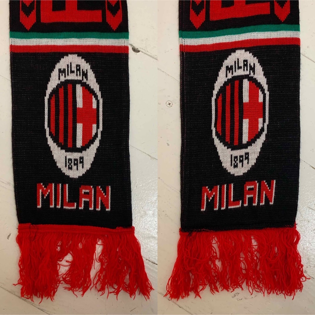 AC MILAN ACミラン UK製 FORZA MILAN サッカーマフラー