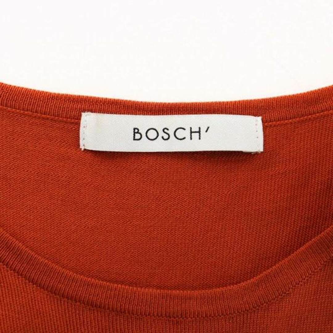 BOSCH(ボッシュ)のBOSCH 21AW ニット 長袖 ソフトファインメリノウール 38 オレンジ レディースのトップス(ニット/セーター)の商品写真