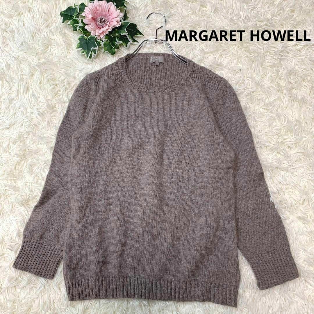 MARGARET HOWELL - ＊575美品◇マーガレットハウエル：M クルーネック