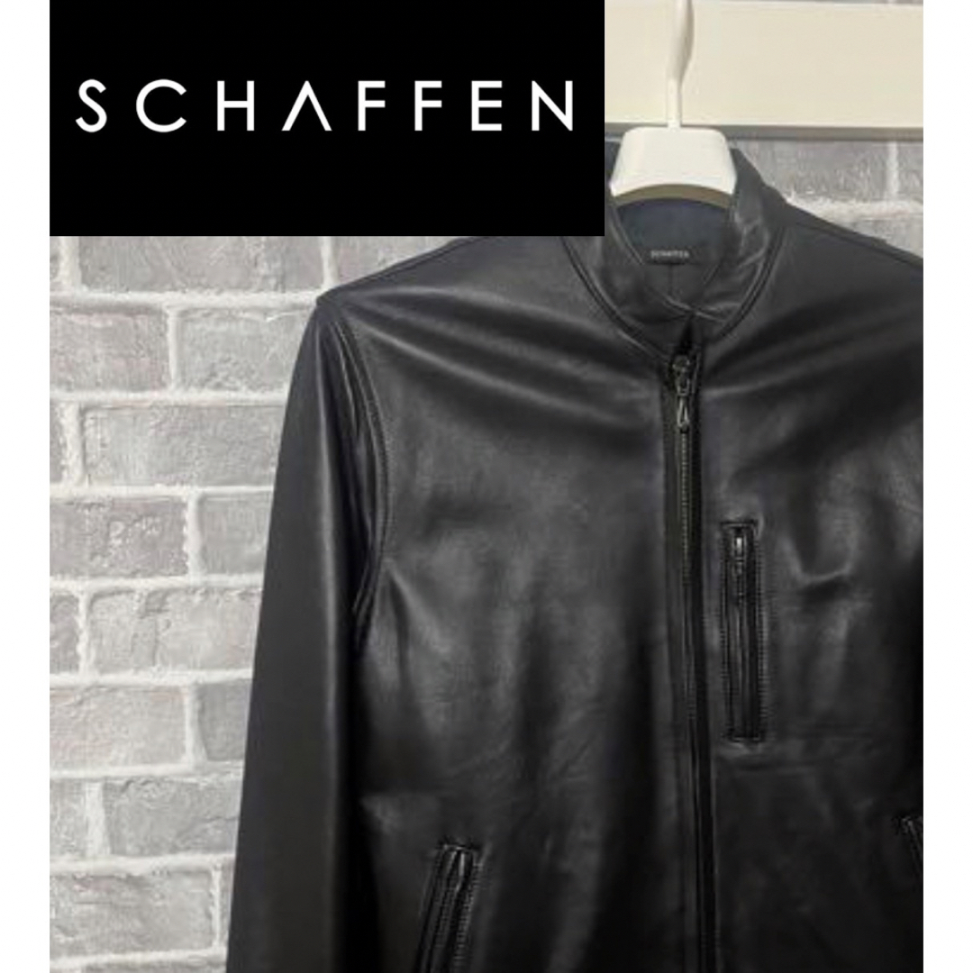 schaffen シャッフェン 革ジャン レザージャケット M 美品