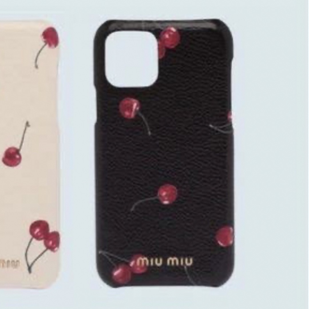 miumiu ミュウミュウ チェリー さくらんぼ iphone ケース🍒 miumiu ミュウミュウ チェリー さくらんぼ iphone ケース🍒