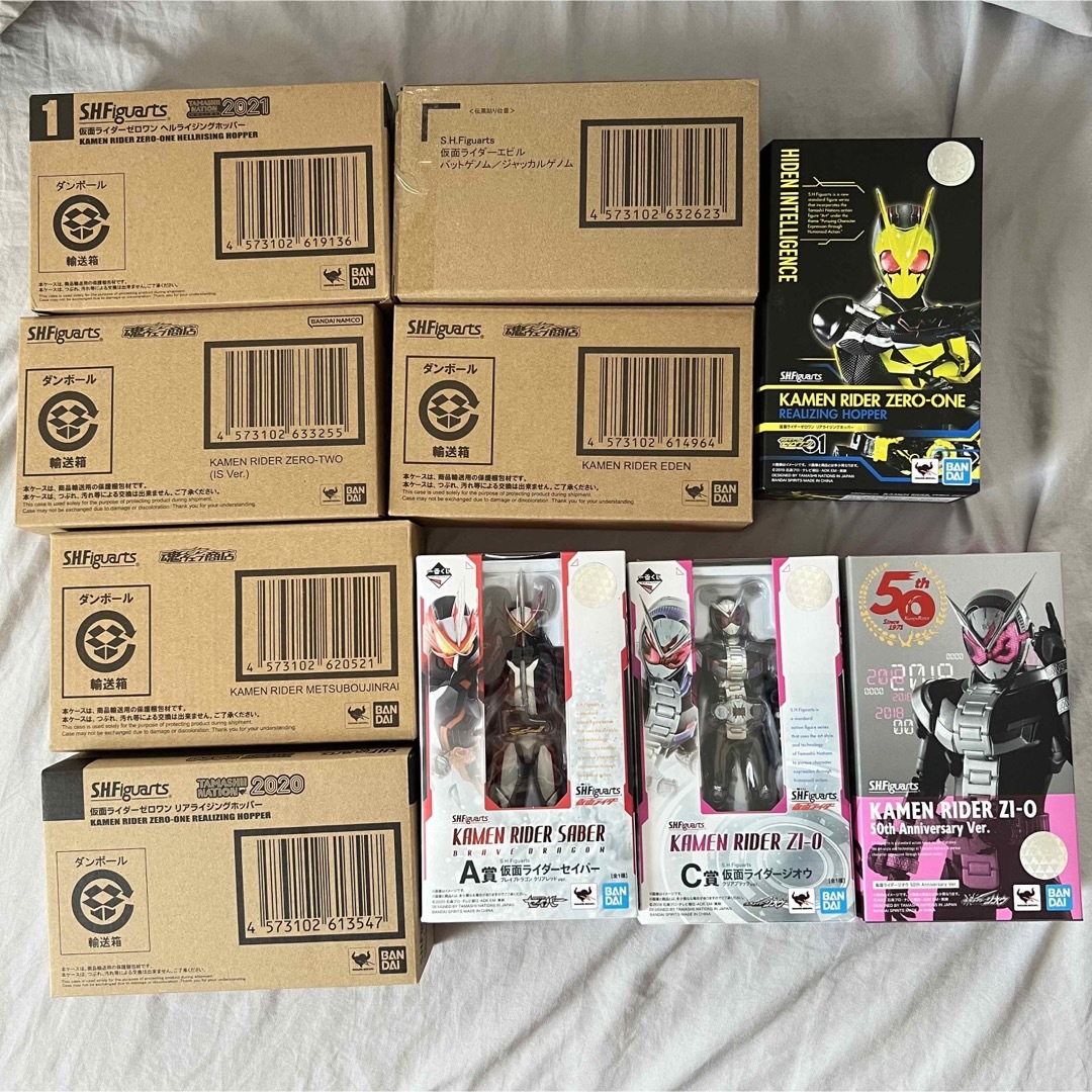 新品未開封9点+開封済み1点 S.H.Figuarts 仮面ライダー 10セット