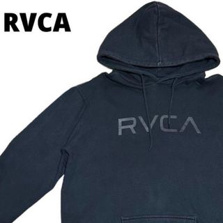 ルーカ(RVCA)のRVCA ルーカ　パーカー　黒　フーディー　ロゴ　(パーカー)