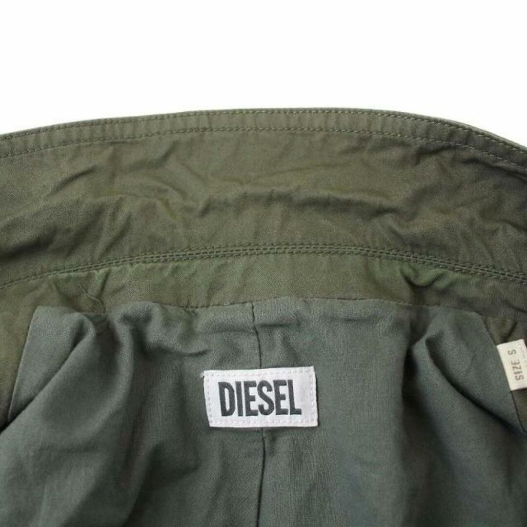 DIESEL(ディーゼル)のディーゼル テーラードジャケット ミリタリー 1B ノーベント S カーキ レディースのジャケット/アウター(その他)の商品写真