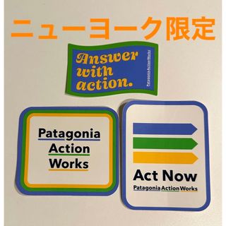 パタゴニア(patagonia)の【新品】パタゴニア ニューヨーク限定 ステッカー(その他)