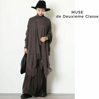 ドゥーズィエムクラス(DEUXIEME CLASSE)の429*美品 ドゥーズィエムクラス refined ケープ ストール(ストール/パシュミナ)