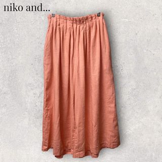 ニコアンド(niko and...)のniko and... リネン混パンツ ニコアンド(その他)