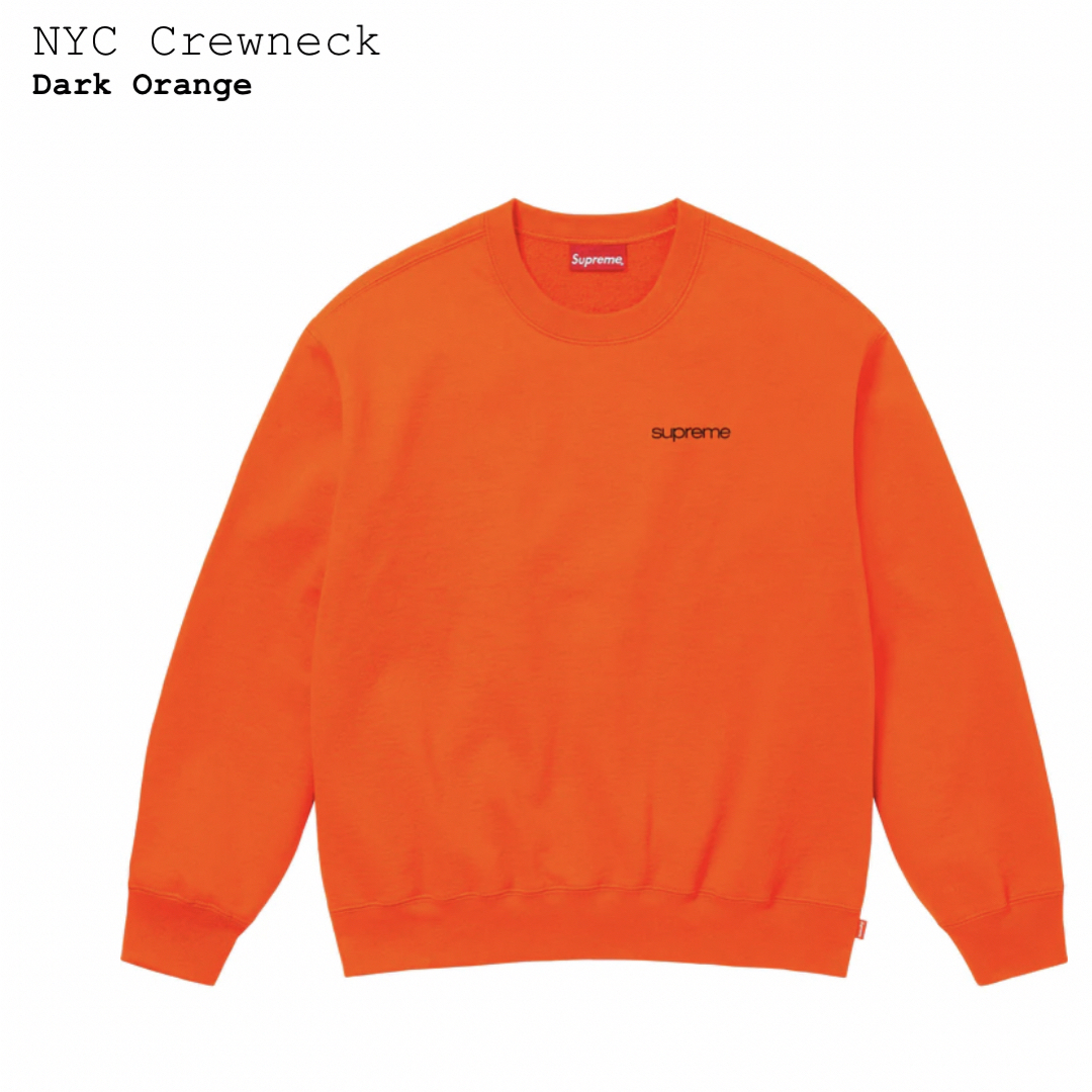 supreme nyc crewneck