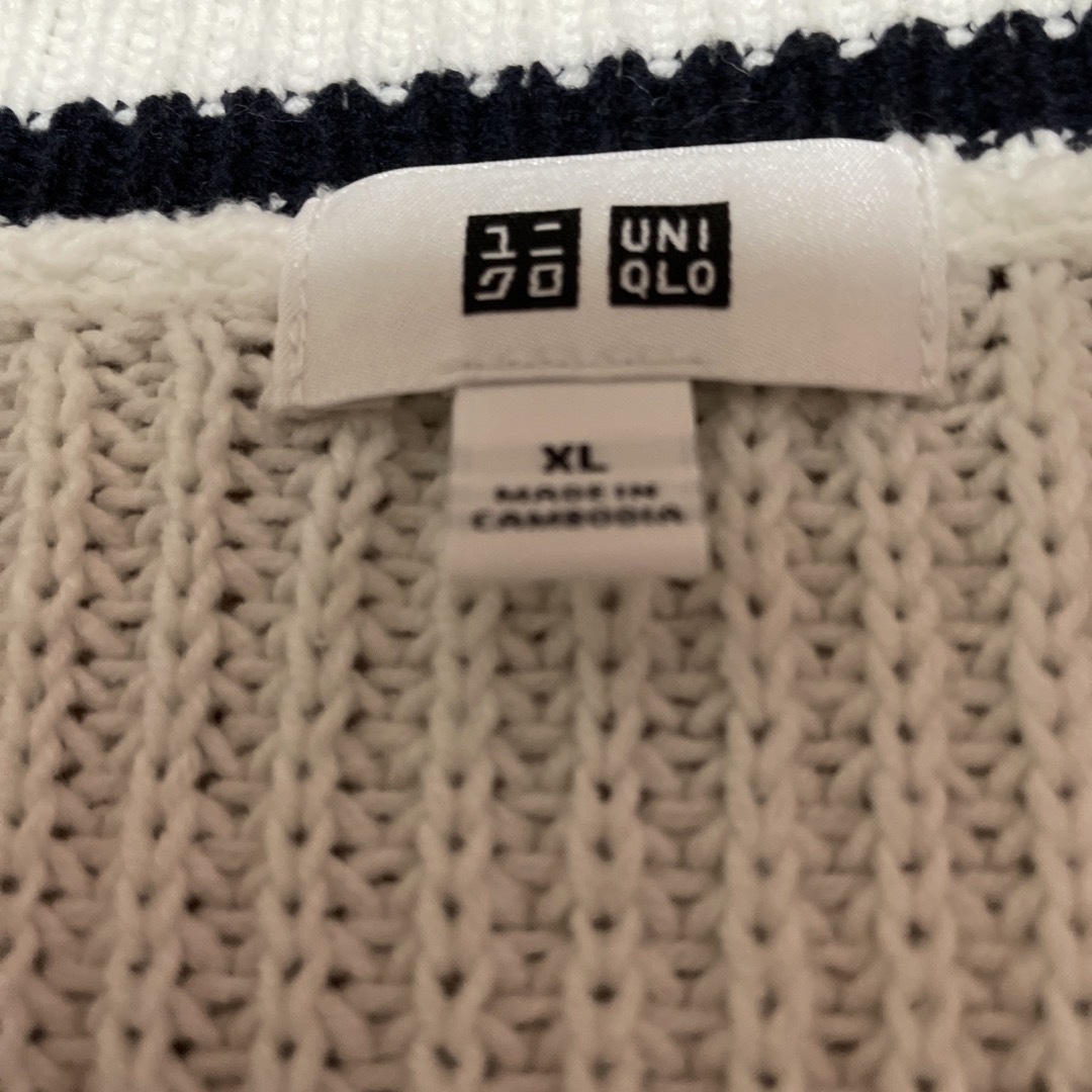 UNIQLO(ユニクロ)のユニクロ　ロング　春物☘️ベスト レディースのトップス(ニット/セーター)の商品写真