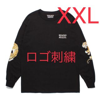 ワコマリア(WACKO MARIA)のXXLサイズ wackomaria tim lehi ロンT 04 黒(Tシャツ/カットソー(七分/長袖))