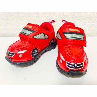 タカラトミー(Takara Tomy)の【新品】トミカ　シューズ　12.5 13.0 タグ付き　レッド　訳あり　消防車(スニーカー)