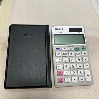 カシオ(CASIO)のCASIO 電卓　SL-310A-n ポータブル　未使用(オフィス用品一般)