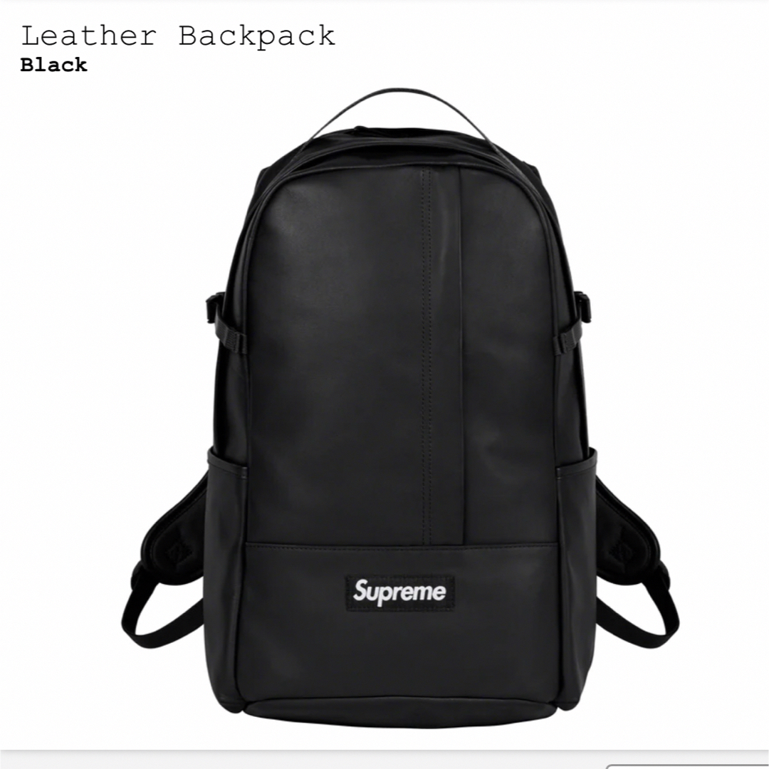 Supreme(シュプリーム)のsupreme leather backpack メンズのバッグ(バッグパック/リュック)の商品写真