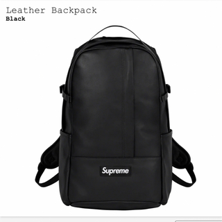シュプリーム(Supreme)のsupreme leather backpack(バッグパック/リュック)