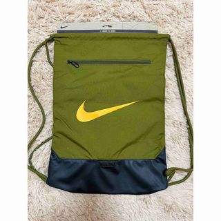 ナイキ(NIKE)の NIKE ナイキ ナップサック ジムサック カーキ(バッグパック/リュック)