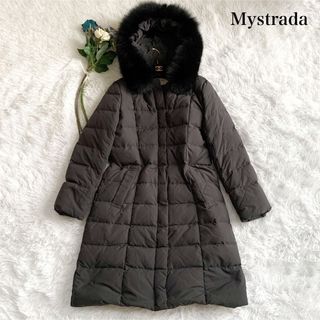 ????新品????????Mystrada????ファー付きダウンコート