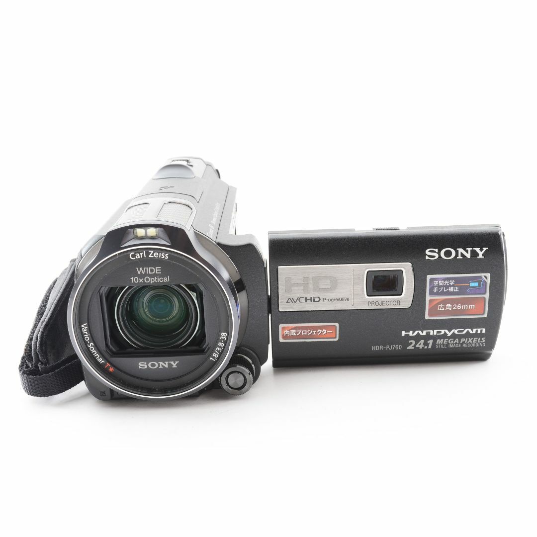 【元箱あり】ソニー SONY HANDYCAM HDR-PJ760V ブラック