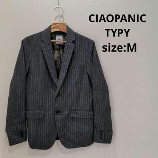 チャオパニックティピー(CIAOPANIC TYPY)のCIAOPANIC TYPY メンズ テーラードジャケット M ストライプ 総裏(テーラードジャケット)