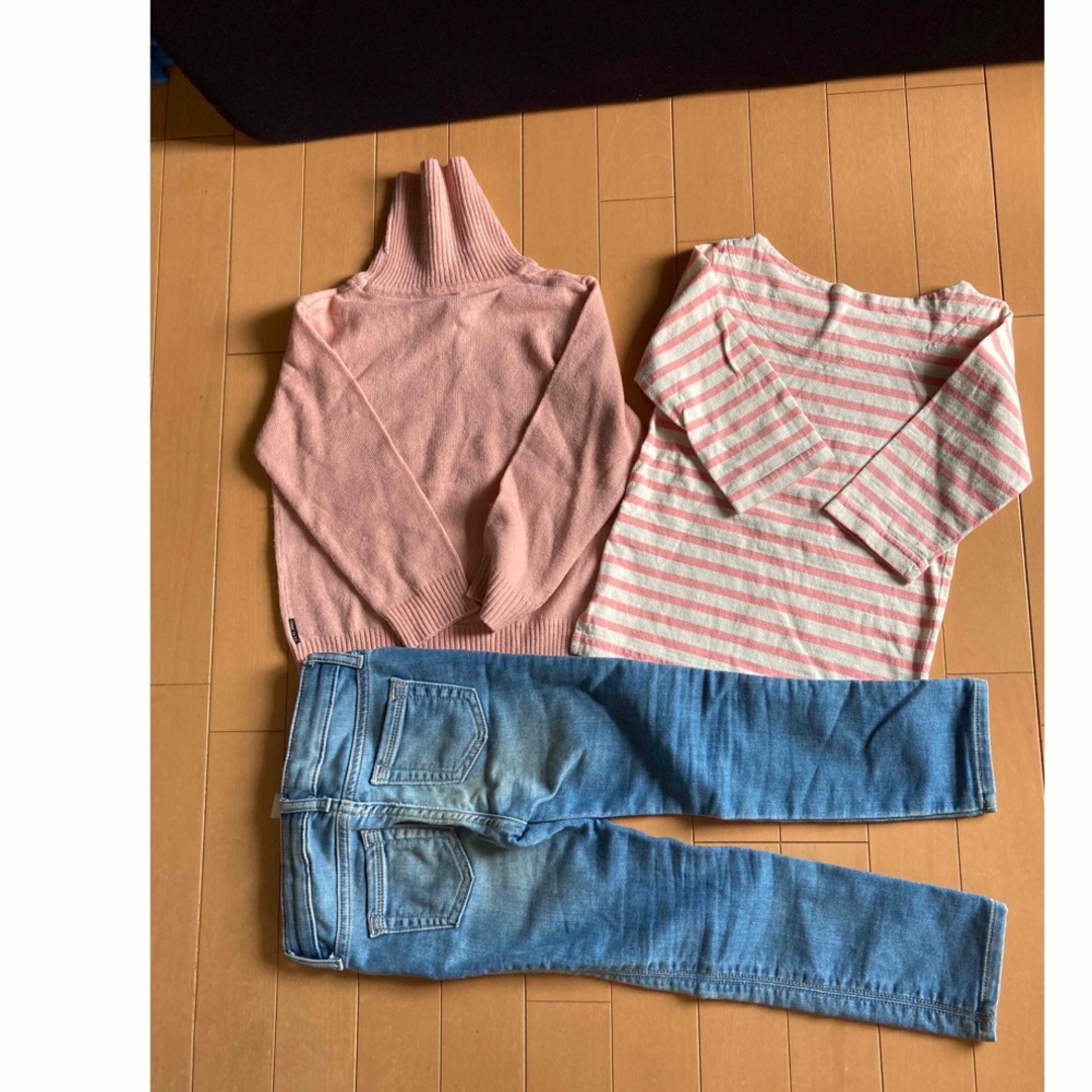 babyGAP(ベビーギャップ)の110センチ　3枚セット キッズ/ベビー/マタニティのキッズ服女の子用(90cm~)(Tシャツ/カットソー)の商品写真