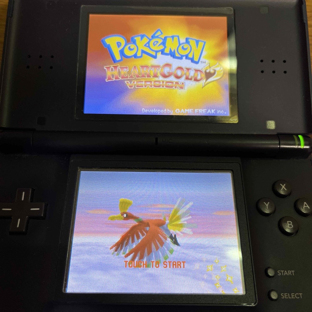 北米版Dsiとポケットモンスターハートゴールド-