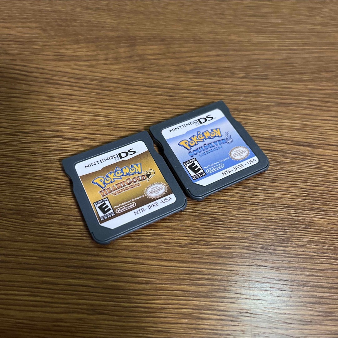 携帯用ゲームソフトポケットモンスターハートゴールドソウルシルバー