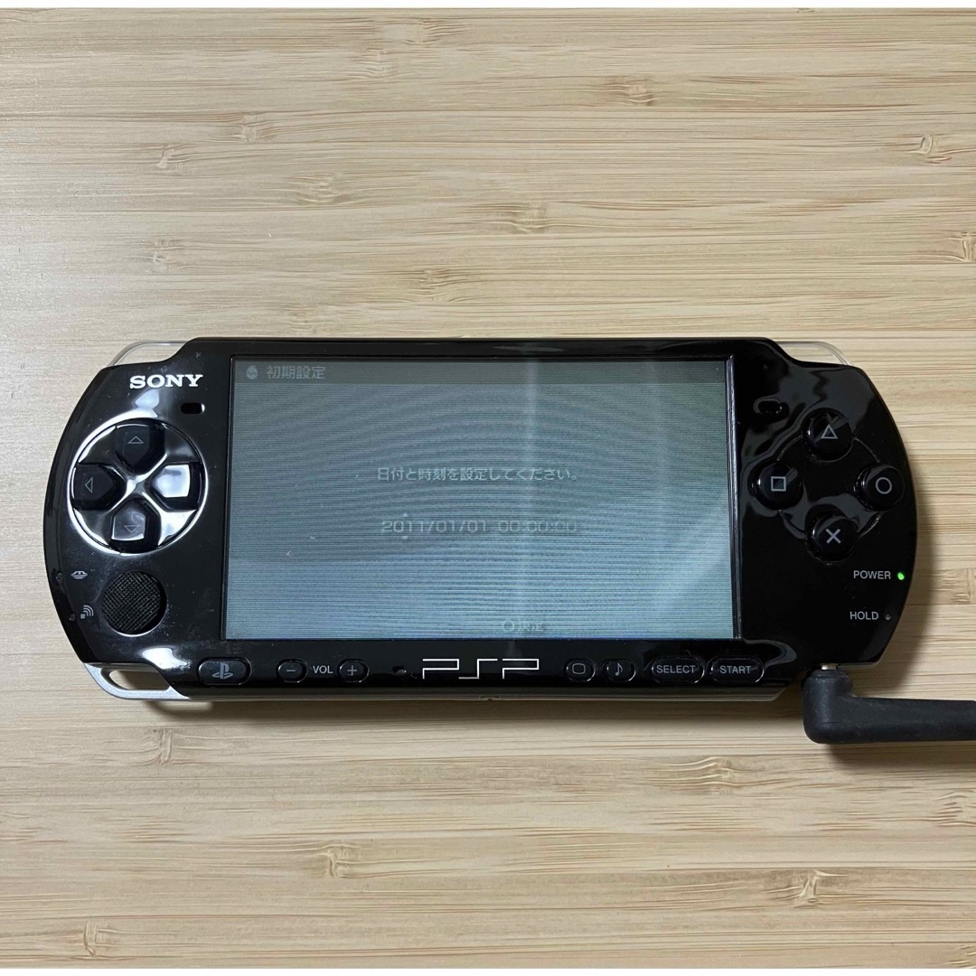 PlayStation Portable(プレイステーションポータブル)のPSP 3000 ブラック エンタメ/ホビーのゲームソフト/ゲーム機本体(携帯用ゲーム機本体)の商品写真