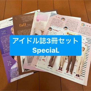 ジャニーズ(Johnny's)のSpeciaL    アイドル誌3冊セット　切り抜き(アート/エンタメ/ホビー)