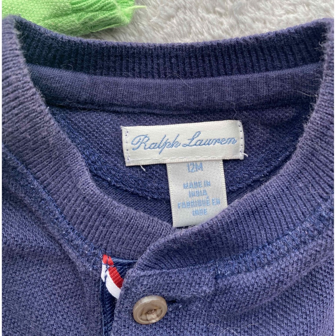 Ralph Lauren(ラルフローレン)のラルフローレン　Tシャツ　半袖　2枚セット キッズ/ベビー/マタニティのベビー服(~85cm)(Ｔシャツ)の商品写真