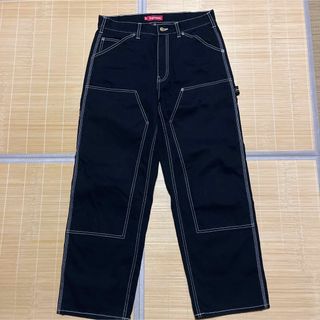 supreme cotton canvas painter pant denim