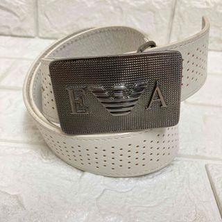 エンポリオアルマーニ(Emporio Armani)の良品　エンポリオアルマーニ　EMPORIO ARMANI　レザーベルト　BELT(ベルト)