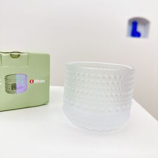 イッタラ(iittala)の未使用 イッタラ カステへルミ キャンドルホルダー フロスト iittala(置物)