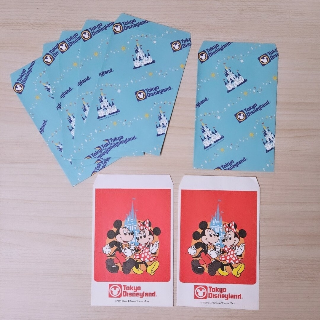 Disney(ディズニー)のディズニーリゾート 封筒セット エンタメ/ホビーのおもちゃ/ぬいぐるみ(キャラクターグッズ)の商品写真
