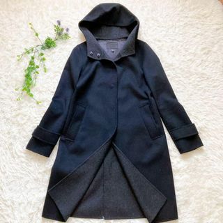 SiMOLA ブラック コート カシミア100% 美品