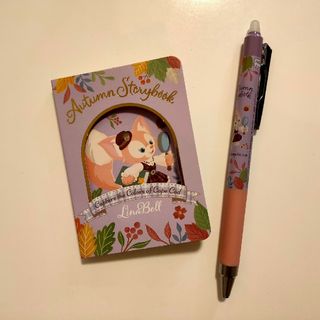 ディズニー(Disney)のリーナベル　メモ　付箋　ボールペン　セット(ノート/メモ帳/ふせん)