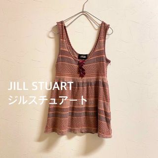 ジルスチュアート(JILLSTUART)のJILL STUART ジルスチュアート【フリー】重ね着 レイヤード(カットソー(半袖/袖なし))