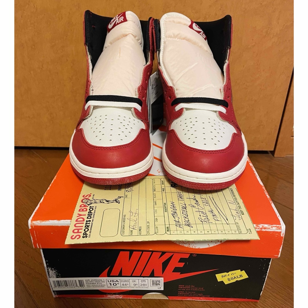 NIKE - 28.5 NIKE AIRJORDAN 1 OG ロスト & ファウンド シカゴの通販 ...