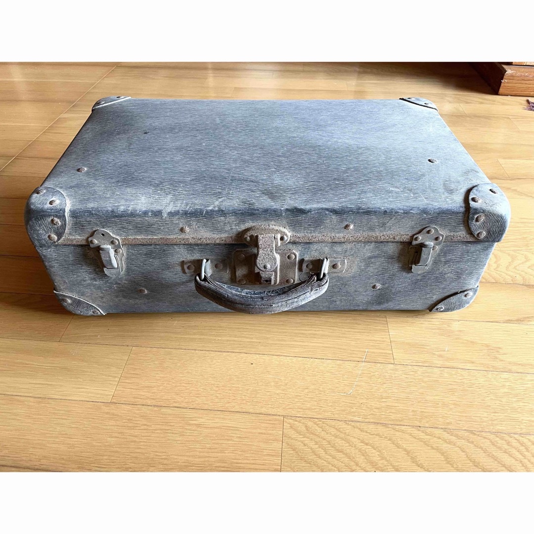 昭和レトロ】トランクケース 鞄 カバン ブラック 黒 ポケット 昭和レトロ】トランクケース 鞄 カバン ブラック 黒 ポケット