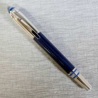 モンブラン(MONTBLANC)の【極美品 送料込】モンブラン メタルドゥエ  スターウォーカー ブループラネット(ペン/マーカー)