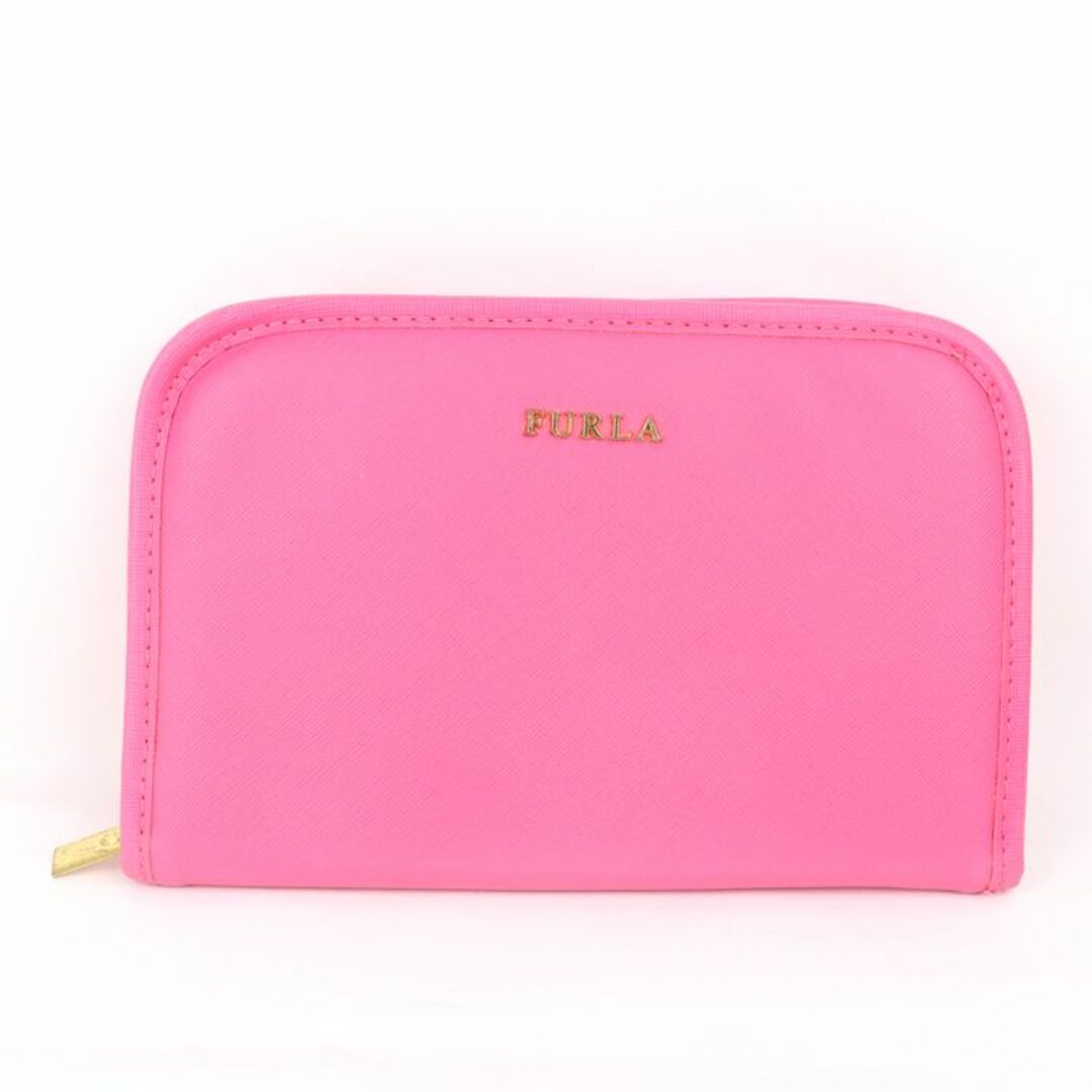 Furla(フルラ)のフルラ マルチケース パスポート 母子手帳ケース ノベルティ ブランド 小物 レディース ピンク Furla レディースのファッション小物(名刺入れ/定期入れ)の商品写真