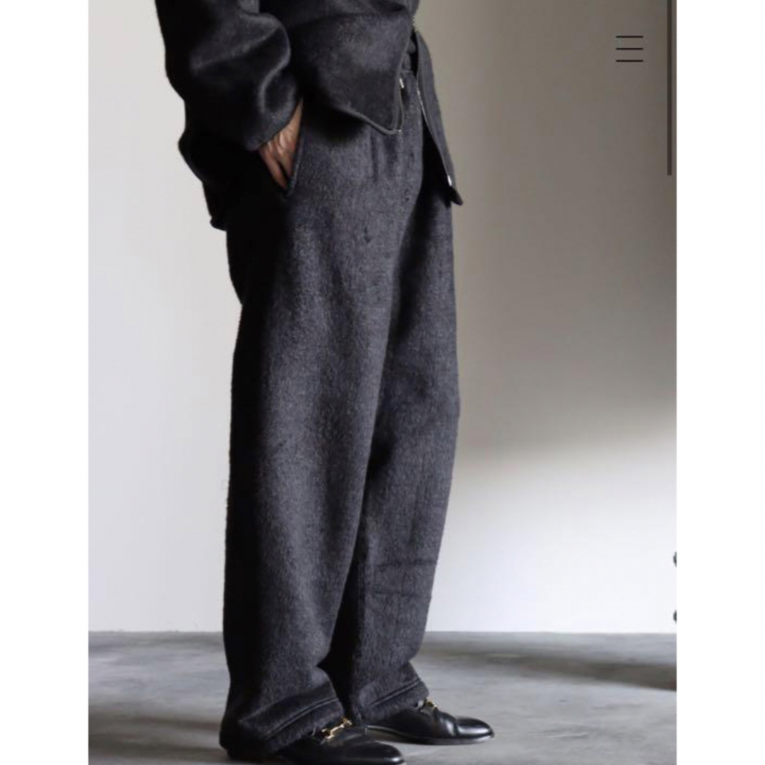 blurhms - 【blurhms】Cotton Silk Fleece Pantsの通販 by コーラ's