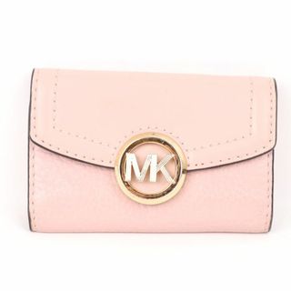 マイケルコース(Michael Kors)のマイケルコース キーケース レザー 6連 MKロゴ ブランド 小物 レディース ピンク Michael Kors(キーホルダー)