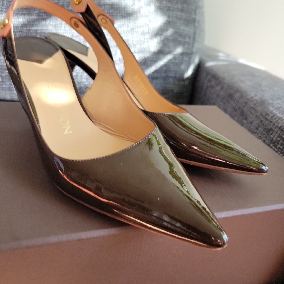 希少』【LOUIS VUITTON】 ハイヒール【 36】日本サイズ23㎝-