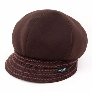 Marie Claire - マリクレール キャスケット キャップ ブランド 帽子 レディース 57.5cmサイズ ブラウン mariclaire