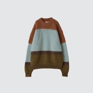 yoke ヨーク 19aw モックネック ニット ベージュ