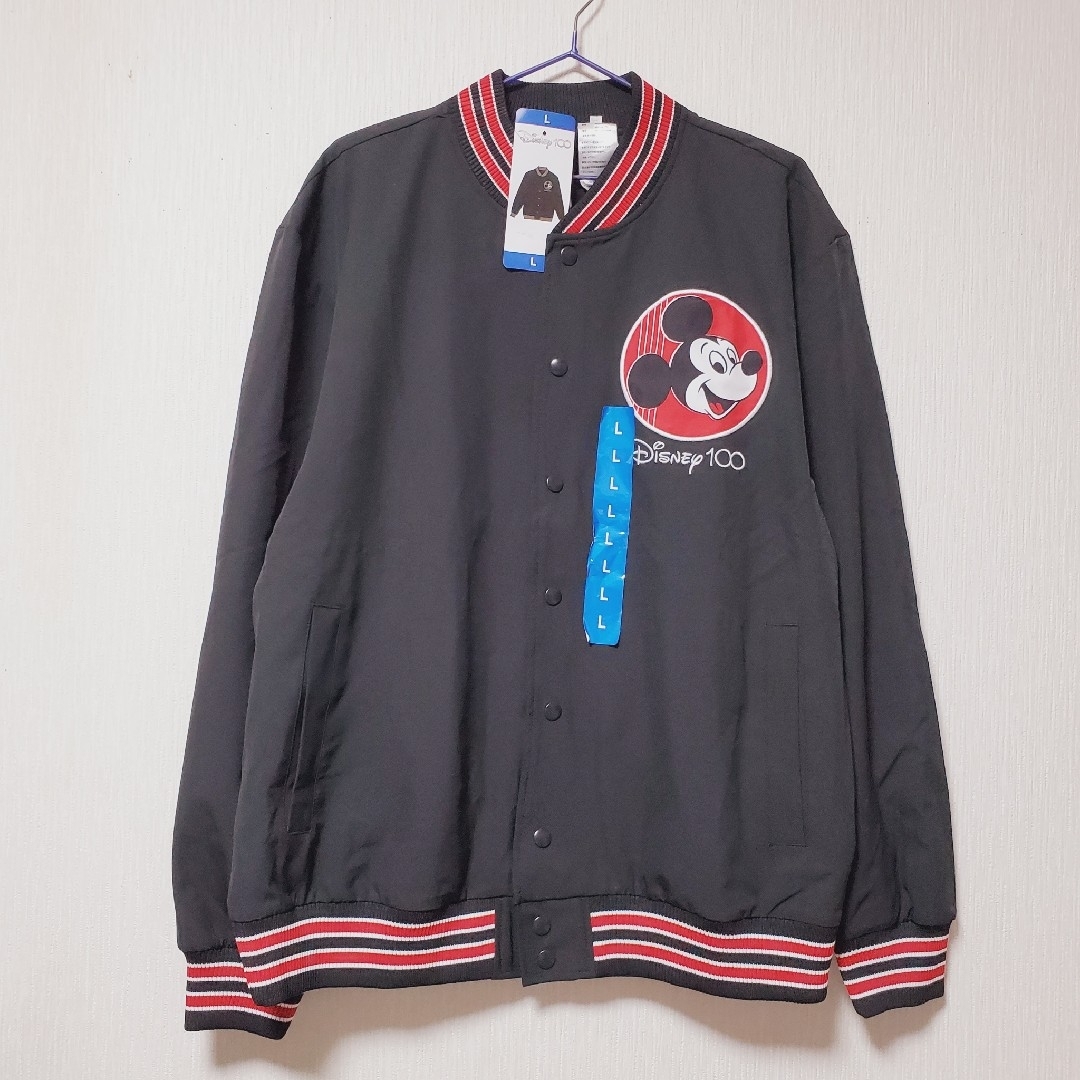 Disney - 新品 ディズニー ジャケット ミッキー ブルゾン 100周年 MA-1