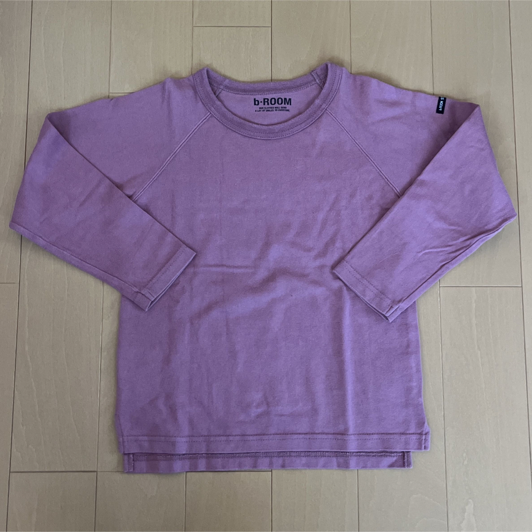 b.Room(ビールーム)のビールーム　ロンT キッズ/ベビー/マタニティのキッズ服女の子用(90cm~)(Tシャツ/カットソー)の商品写真