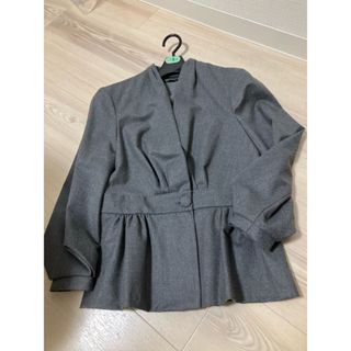 ザラ(ZARA)の美品 ZARA ノーカラージャケット(ノーカラージャケット)